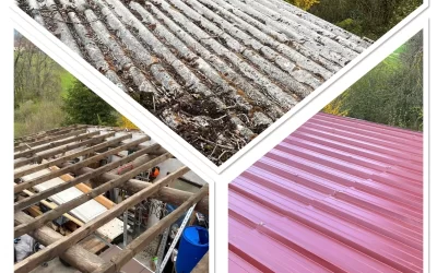 Rénovation de toiture en bac-acier